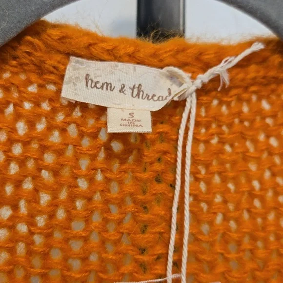 Hem & Thread Cardigan NWT - Picture 4 of 6
